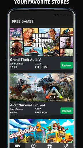 Epic Freebie Games Radar screenshot