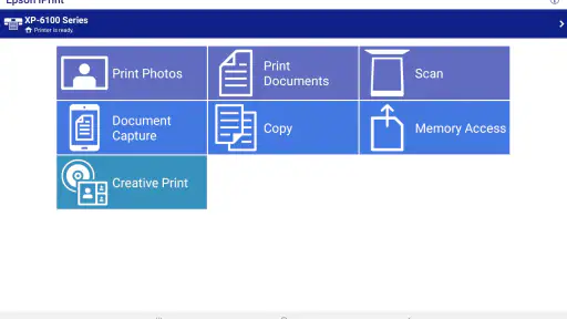 Epson iPrint screenshot