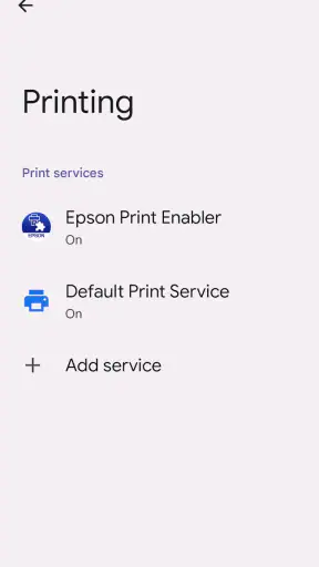 Epson Print Enabler screenshot