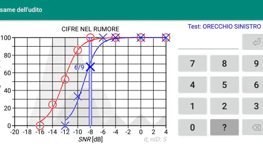 Esame dell'udito screenshot