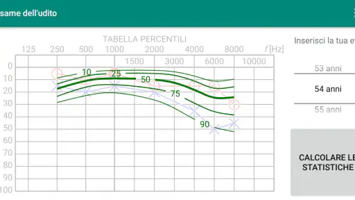 Esame dell'udito screenshot