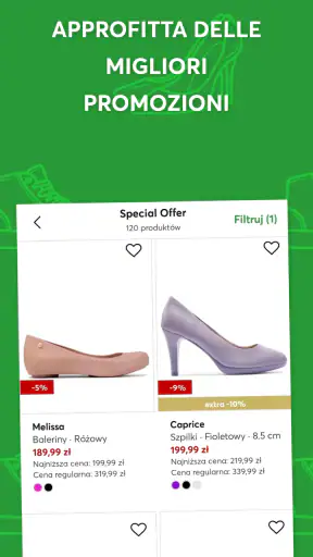 escarpe.it Scarpe moda online screenshot