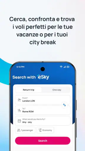 eSky - Voli, Vacanze, Offerte screenshot