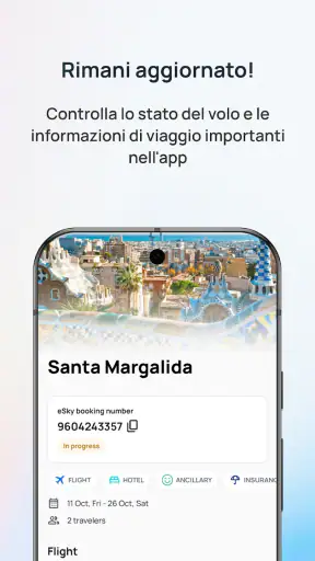 eSky - Voli, Vacanze, Offerte screenshot