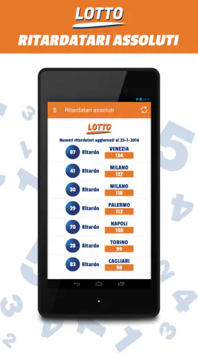 Estrazioni Lotto e 10eLotto screenshot