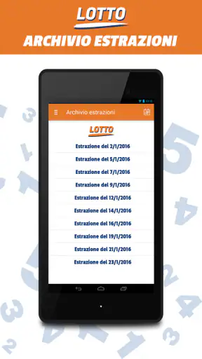 Estrazioni Lotto e 10eLotto screenshot