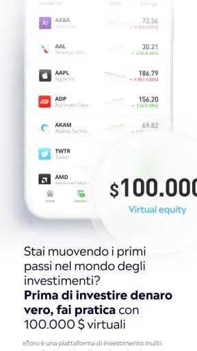 eToro: Fai trading e investi screenshot