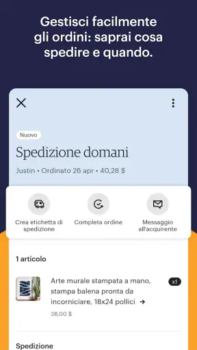 Etsy Seller: il tuo negozio screenshot