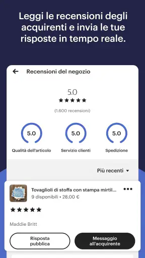 Etsy Seller: il tuo negozio screenshot