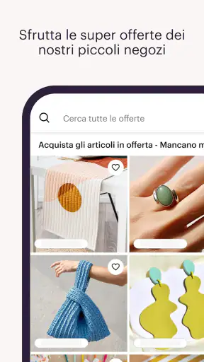 Etsy: Vintage e fatto a mano screenshot
