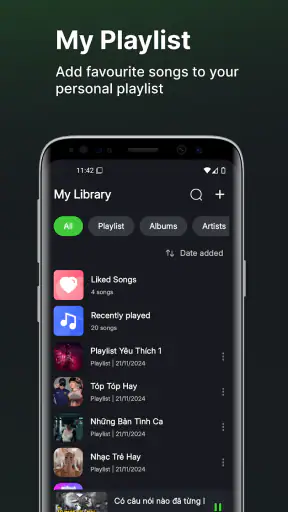 eTube - MP3 Music Player APP screenshot