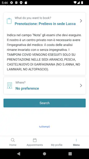 Eurofins Lamm screenshot