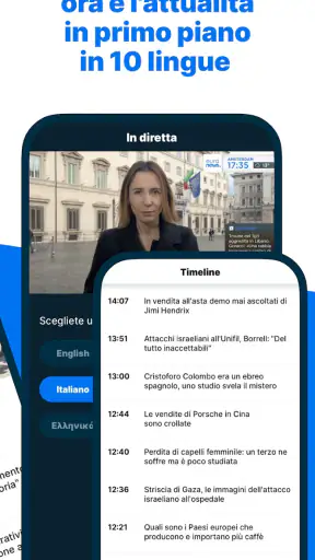 Euronews: Notizie europee 24/7 screenshot