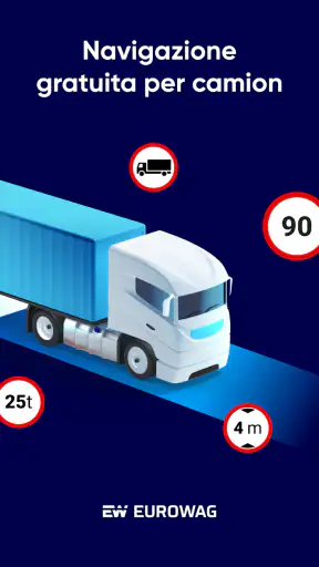 Eurowag Navigation - Truck GPS screenshot
