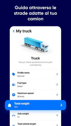 Eurowag Navigation - Truck GPS screenshot