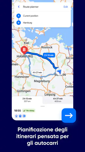 Eurowag Navigation - Truck GPS screenshot