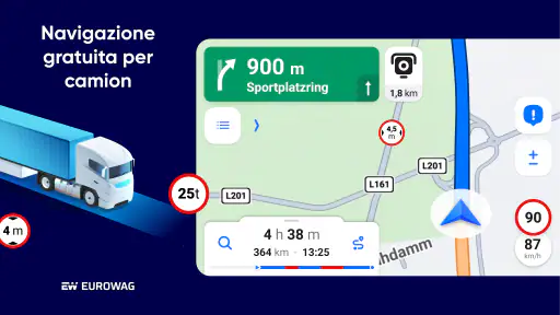 Eurowag Navigation - Truck GPS screenshot