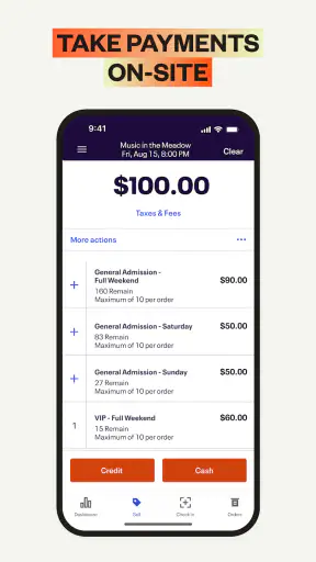 Eventbrite Organizzatore screenshot