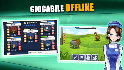 EvoCreo: Giochi di mostri RPG screenshot