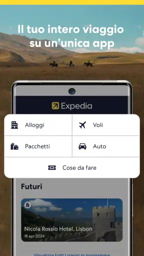 Expedia: viaggi, hotel, voli screenshot