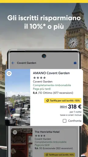 Expedia: viaggi, hotel, voli screenshot