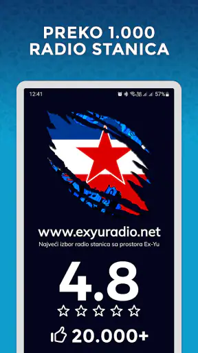 ExYu Radio Stanice screenshot