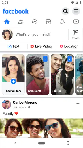 Facebook Lite screenshot