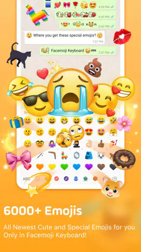 Facemoji AI Emoji Keyboard screenshot