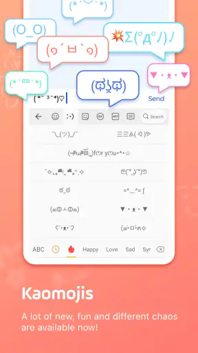 Facemoji AI Emoji Keyboard screenshot