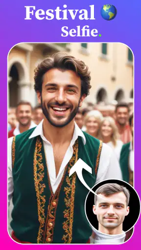 FaceSwap: Fammi vecchio, Toon screenshot