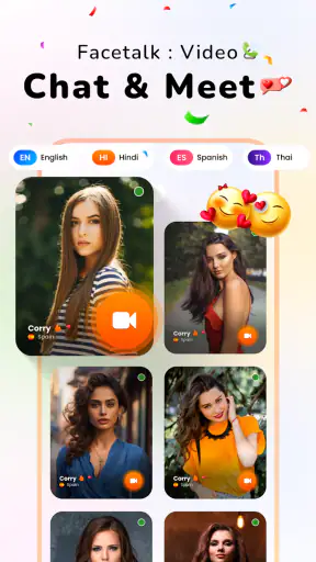 FaceTalk - Video Chat & Meet screenshot