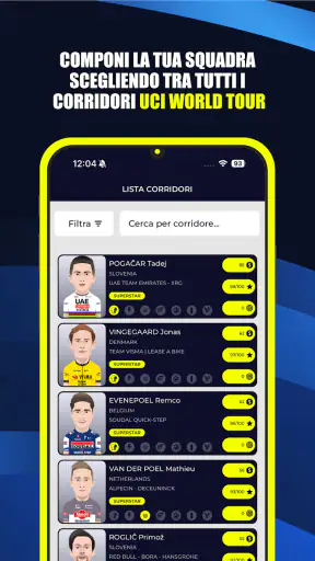 Fantacycling screenshot