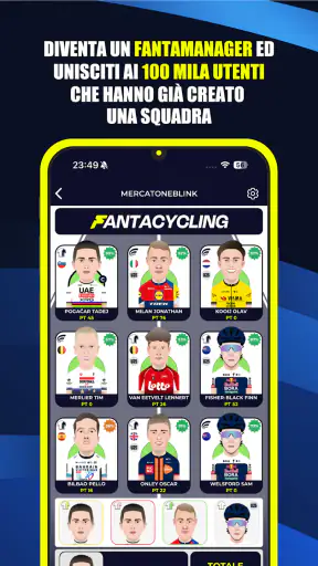 Fantacycling screenshot
