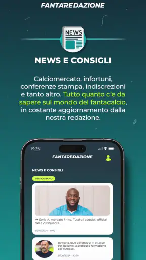 Fantaredazione screenshot