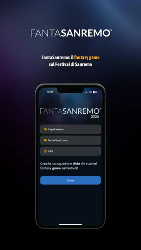 FantaSanremo screenshot
