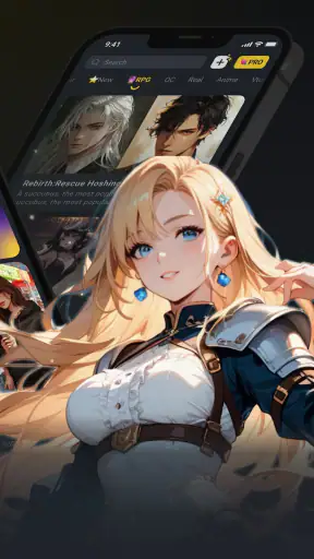 Fantasia: Character AI Chat screenshot