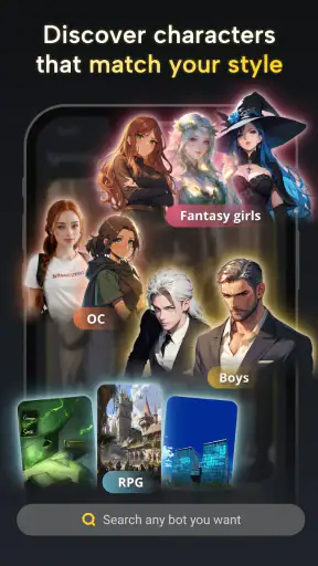 Fantasia: Character AI Chat screenshot