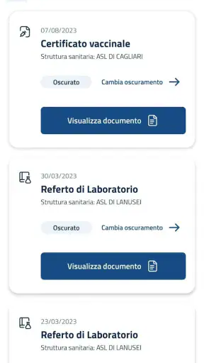 Fascicolo Sanitario Sardegna screenshot