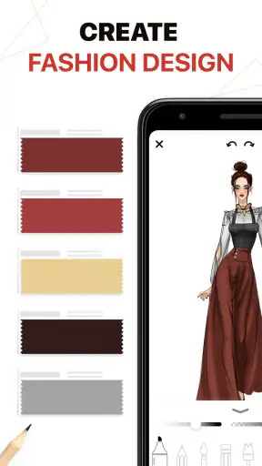 Fashion Design Sketches Book screenshot