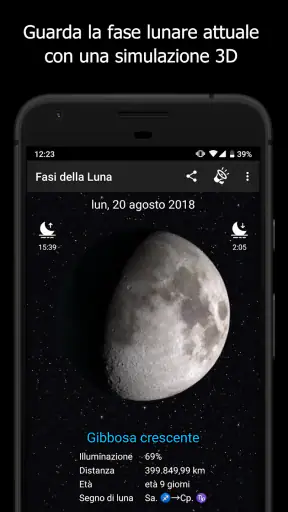 Fasi della Luna screenshot