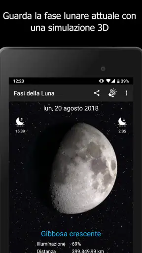 Fasi della Luna screenshot