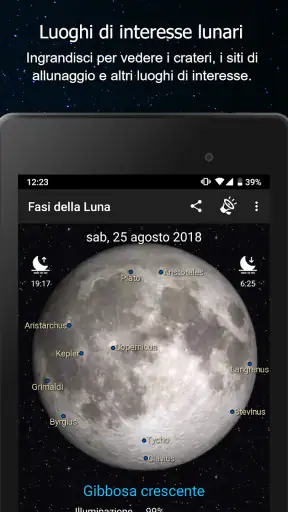 Fasi della Luna screenshot