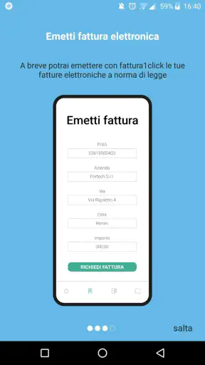 fattura1click screenshot
