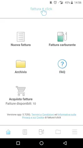 fattura1click screenshot