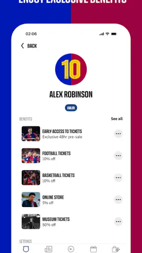 FC Barcelona Official App screenshot