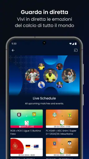 FIFA+ | App calcio in diretta screenshot