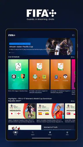FIFA+ | App calcio in diretta screenshot