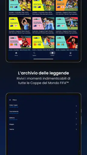 FIFA+ | App calcio in diretta screenshot