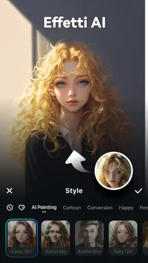 Filmora - Editor video AI screenshot
