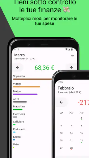 Financiator gestione di spese screenshot